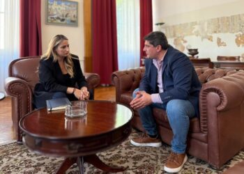 Σημαντική συνάντηση του Δημάρχου Πέλλας Στ. Φουντουκίδη με τη Συντονίστρια του Γραφείου του Πρωθυπουργού στη Μακεδονία