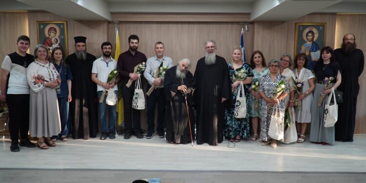 Τα εγκαίνια της έκθεσης των Καλλιτεχνικών Δράσεων της ενορίας Αγίου Γεωργίου Γιαννιτσών