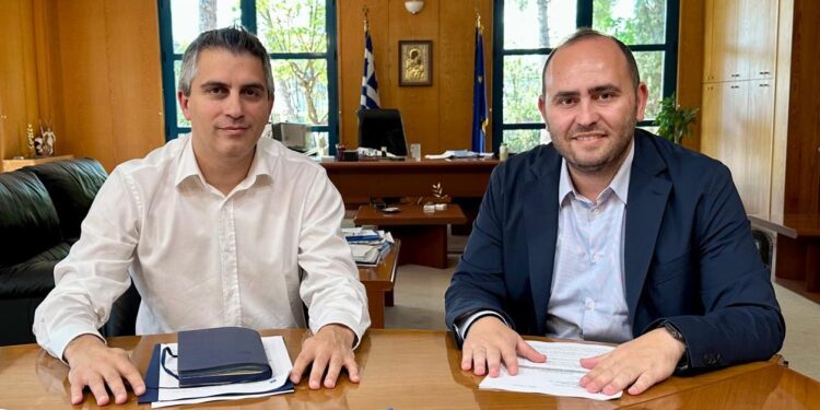 Στο Υπουργείο Υποδομών ο Λ. Βασιλειάδης για την πορεία του οδικού άξονα Θεσσαλονίκη – Γιαννιτσά – Έδεσσα