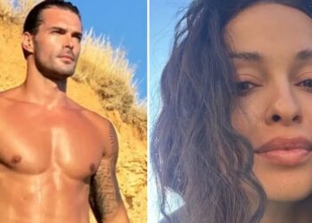 Ελένη Φουρέιρα: Με τον Αλμπέρτο Μποτία και τον 2 ετών γιο τους στην παραλία