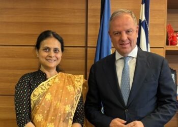 Συνάντηση του ΥφΑΑΤ Δ. Σταμενίτη με την Πρεσβευτή του Μπανγκλαντές στην Ελλάδα Nahida Rahman Shumona