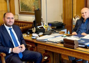 Συνάντηση του Λ. Βασιλειάδη με Υπουργό Αγροτικής Ανάπτυξης για δίκαιες και άμεσες αποζημιώσεις σε όλα τα προϊόντα