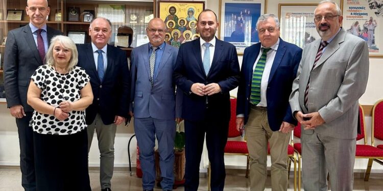 Συνάντηση Λ. Βασιλειάδη με εκπροσώπους της Ανώτατης Συνομοσπονδίας Πολυτέκνων Ελλάδος: «Αναγκαία η στήριξη των πολυτέκνων»