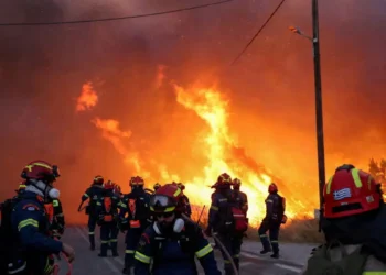 Φωτιά στην Χίο: Σε κατάσταση έκτακτης ανάγκης το νησί από την πύρινη λαίλαπα – Νέο μήνυμα του 112 για εκκένωση