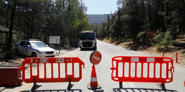 Πέλλα: Απαγόρευση κυκλοφορίας λόγω υψηλού κινδύνου φωτιάς