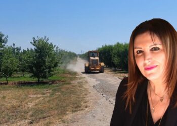 Εργασίες συντήρησης και βελτίωσης των αγροτικών δρόμων στο Αρσένι Σκύδρας – Στηρίζει έμπρακτα τον αγροτικό κόσμο η Δήμαρχος Κ. Ιγνατιάδου