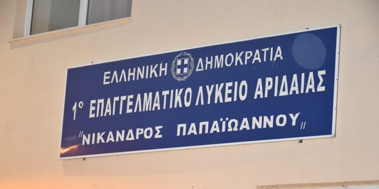 Συγχαρητήριο μήνυμα προς τους επιτυχόντες μαθητές του 1ου ΕΠΑΛ Αριδαίας «Νίκανδρος Παπαϊωάννου»