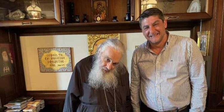 Συνάντηση του Δημάρχου Πέλλας Στ. Φουντουκίδη με τον Μητροπολίτη Εδέσσης, Πέλλης & Αλμωπίας κ. Ιωήλ