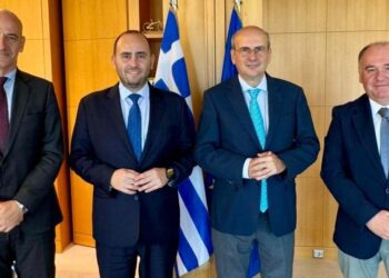 Συνάντηση του Λ. Βασιλειάδη με τον Αντιπρόεδρο της Κυβέρνησης για τη στήριξη των πολύτεκνων οικογενειών