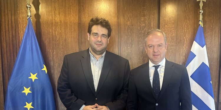 Συνάντηση Δ. Σταμενίτη με τον Υπουργό Εσωτερικών Θ. Λιβάνιο για τα αιτήματα των Δήμων Πέλλας και Έδεσσας