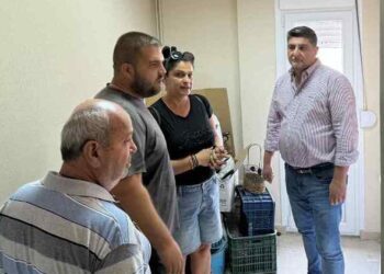 Επίσκεψη του Δημάρχου Πέλλας Στ. Φουντουκίδη στην Κοινότητα Αθύρων – Παρακολούθηση εργασιών και καταγραφή προβλημάτων