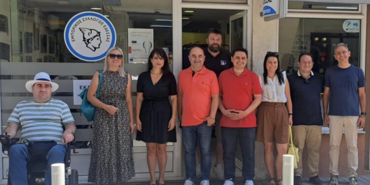 Καλή και δημιουργική θητεία στο νέο Δ.Σ. του Εμπορικού Συλλόγου Έδεσσας