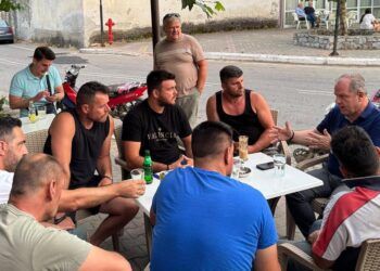 Δ. Σταμενίτης: Άμεση επικοινωνία με τους παραγωγούς της Αλμωπίας – Δέσμευση για ενίσχυση της αγροτικής οικονομίας