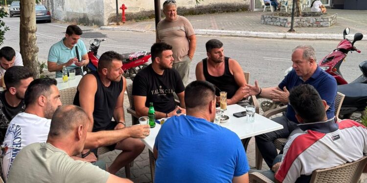 Δ. Σταμενίτης: Άμεση επικοινωνία με τους παραγωγούς της Αλμωπίας – Δέσμευση για ενίσχυση της αγροτικής οικονομίας