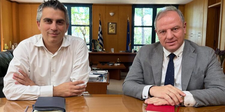 Συνάντηση Σταμενίτη – Δήμα για το Αρδευτικό Σύστημα του Αλμωπαίου