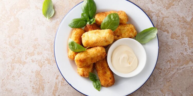 Σπιτικές πατατοκροκέτες