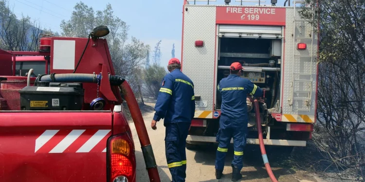 Φωτιά στο Κιλκίς – Μήνυμα από το 112 για εκκένωση