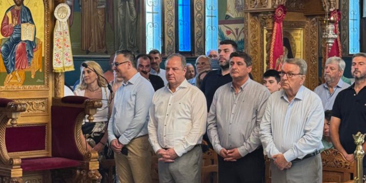 Παρουσία του Βουλευτή Πέλλας Δ. Σταμενίτη στον Εσπερινό της Αγίας Κυριακής στην Κρύα Βρύση