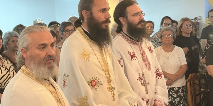 Θηρανοίξια του Παρεκκλησίου της Οσίας Ειρήνης Χρυσοβαλάντου στον Ι.Ν. Αγίου Αντωνίου Αριδαίας