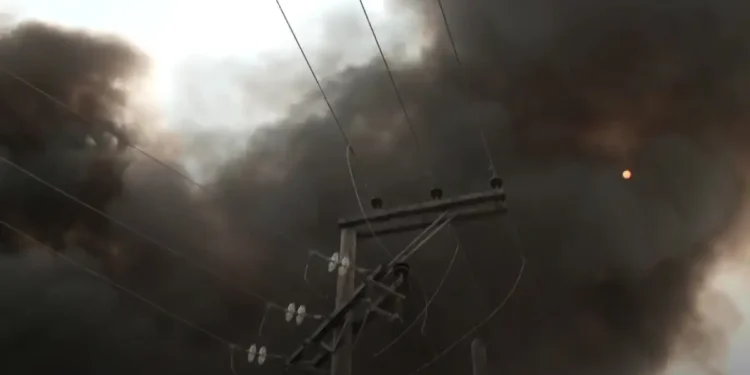 Θεσσαλονίκη: Φωτιά σε εταιρία ανακύκλωσης στη ΒΙ.ΠΕ. Σίνδου – Μήνυμα 112