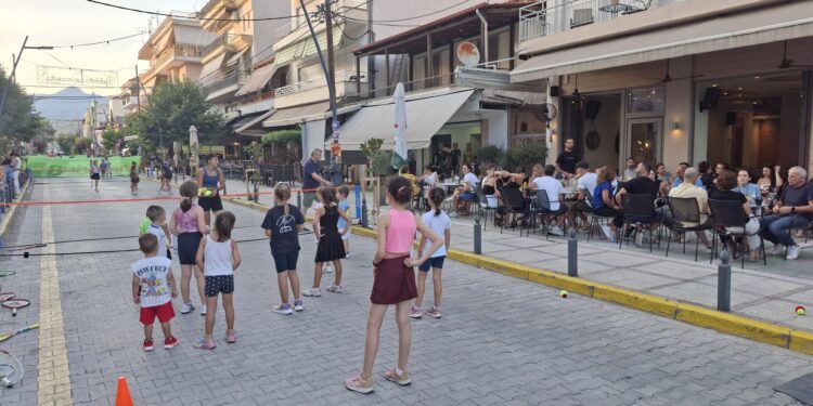 Street Tennis στην Αριδαία – Προπομπός για το Aridea Cup 2025