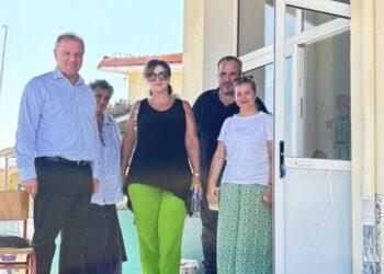 Επίσκεψη του Δ. Σταμενίτη στα 6 σχολεία της Πέλλας που ανακαινίζονται με το πρόγραμμα «Μαριέττα Γιαννάκου»