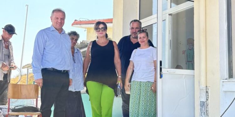 Επίσκεψη του Δ. Σταμενίτη στα 6 σχολεία της Πέλλας που ανακαινίζονται με το πρόγραμμα «Μαριέττα Γιαννάκου»