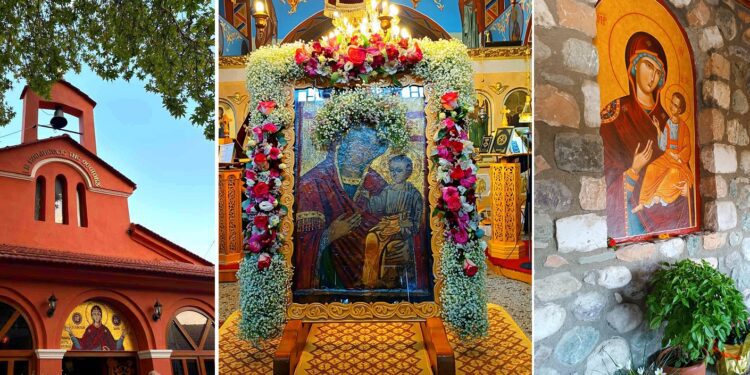 Δεκαπενταύγουστος στα χωριά της Αλμωπίας: Εκκλησίες γεμάτες, πλατείες ζωντανές!