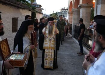 Η Κοίμησις της Θεοτόκου στον ιστορικό ναό των Γιαννιτσών