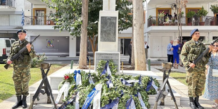 Τιμήθηκε η Μνήμη των θυμάτων της 14ης Σεπτεμβρίου 1944 στα Γιαννιτσά – 81 χρόνια από την ομαδική εκτέλεση