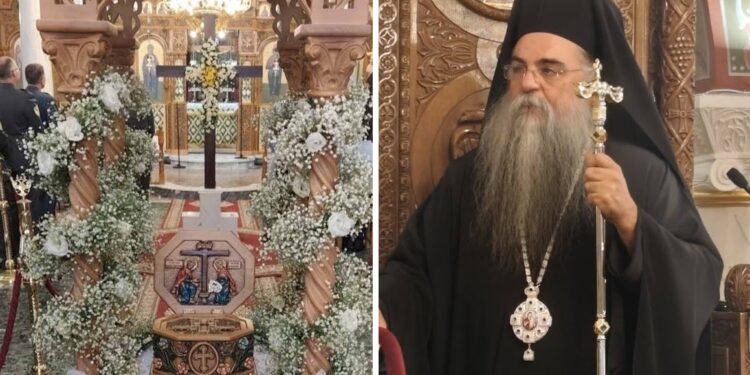 Προσκύνηση του λειψάνου της Αγίας Ελένης στον Ι.Ν. Αγίων Κωνσταντίνου και Ελένης Γιαννιτσών