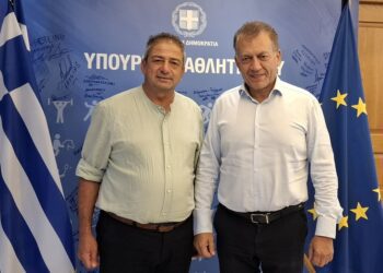 Σημαντικές επαφές του Αντιδημάρχου Αλμωπίας Π. Τσαρκνιά στο Υπουργείο Αθλητισμού