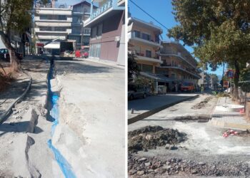 Αριδαία: Ξεκίνησαν οι εργασίες στο κέντρο της πόλης για την αντικατάστασης του δικτύου ύδρευσης