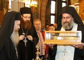 Έδεσσα: Η άφθαρτος δεξιά χείρα του Αγίου Νεκταρίου στην πανήγυρη της Παντανάσσης