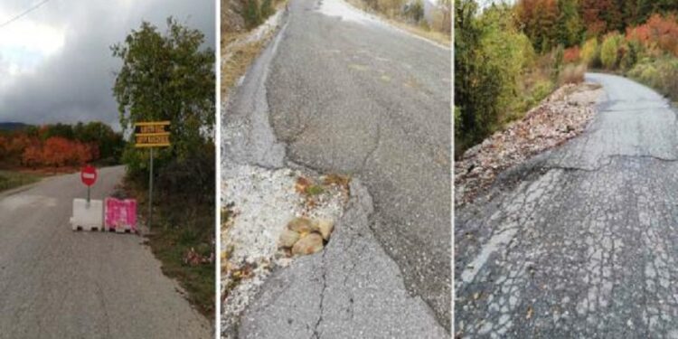 Αγανάκτηση ξενοδόχων και ενοικιαζόμενων δωματίων Λουτρακίου: Ζητούν άμεση αποκατάσταση του δρόμου Κερασιάς – Χιονοδρομικού Κέντρου