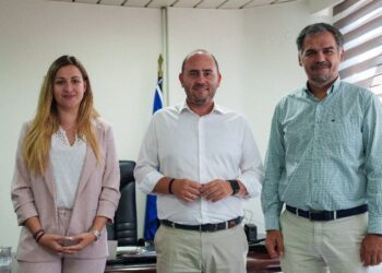 Επίσκεψη του Λάκη Βασιλειάδη στη Νοσοκομειακή Μονάδα Γιαννιτσών