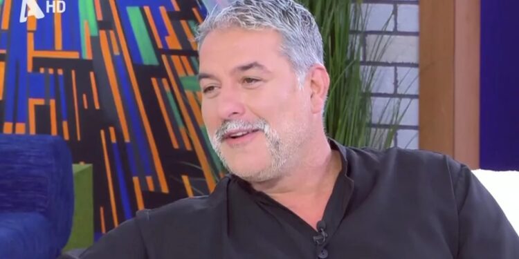 Βασίλης Μπισμπίκης: Λίγες ώρες αφότου πήρε σβάρνα τα ΙΧ εμφανίστηκε κανονικά στην εκπομπή της Ναταλίας Γερμανού