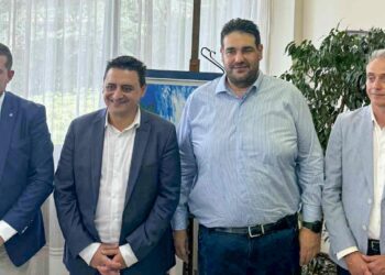 Επίσκεψη του Υπουργού Εσωτερικών Θ. Λιβάνιου στο Δήμο Έδεσσας