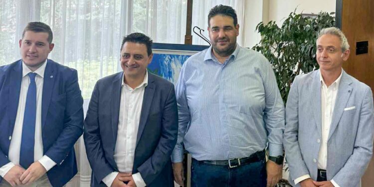 Επίσκεψη του Υπουργού Εσωτερικών Θ. Λιβάνιου στο Δήμο Έδεσσας