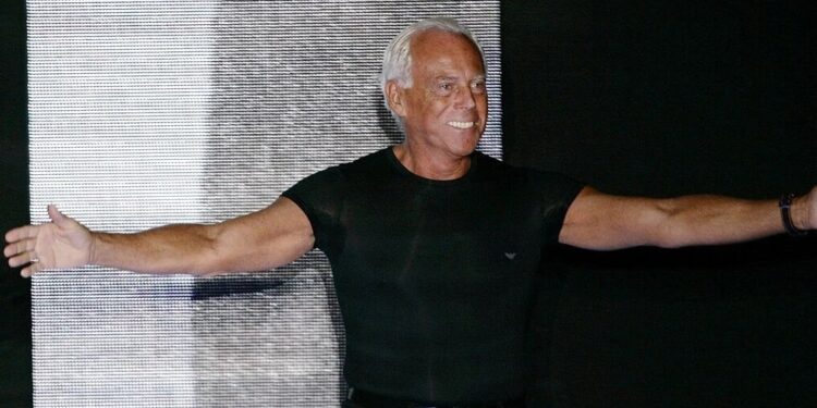 Πέθανε ο Τζόρτζιο Αρμάνι σε ηλικία 91 ετών