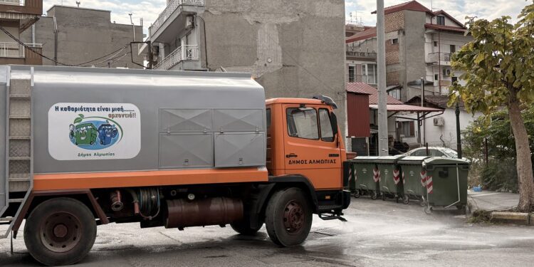 Εντατικοποιούνται οι προσπάθειες καθαριότητας στην Αριδαία – «Κλειδί» η συνεργασία των πολιτών