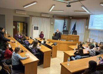 Ενημέρωση μαθητών του 4ου Δημοτικού Σχολείου Αριδαίας για τον εθελοντισμό και τη φιλοζωία