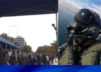 Το συγκινητικό μήνυμα του πιλότου του F-16 «ΖΕΥΣ» Γιώργου Σωτηρίου: «Τιμάμε εκείνους που είπαν το ΟΧΙ πάνω από κάθε φόβο»