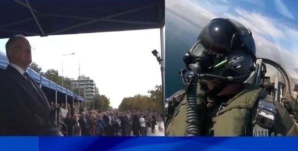 Το συγκινητικό μήνυμα του πιλότου του F-16 «ΖΕΥΣ» Γιώργου Σωτηρίου: «Τιμάμε εκείνους που είπαν το ΟΧΙ πάνω από κάθε φόβο»