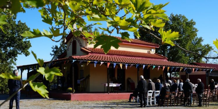 Αγροσυκιά Πέλλας: Τα εγκαίνια του ιερού παρεκκλησίου του Μεγάλου Βασιλείου, Αρχιεπισκόπου Καισαρείας