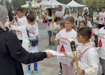 Η φλόγα της προσφοράς φώτισε την Αριδαία – Δείτε ολόκληρο το βίντεο της εκδήλωσης