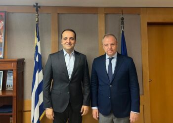 Συνάντηση Δ. Σταμενίτη με τον Υφυπ. Ψηφιακής Διακυβέρνησης για ζητήματα λειτουργίας των Κτηματολογικών Γραφείων στην Πέλλα