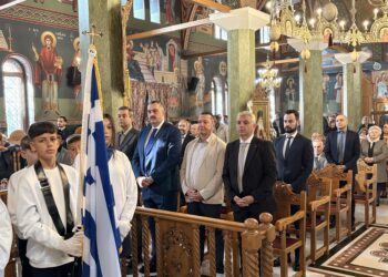 «Τη υπερμάχω στρατηγώ…»: Ρίγη συγκίνησης στην Δοξολογία για την 28η Οκτωβρίου στην Αριδαία