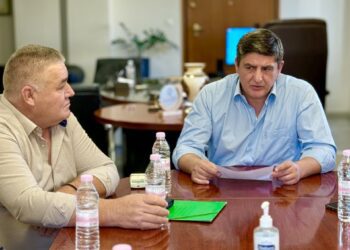 Σύσκεψη υπό τον Δήμαρχο Πέλλας Στ. Φουντουκίδη για το έργο μεταφορικού αγωγού και νέας δεξαμενής στην Αραβησσό