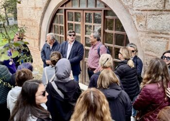 Θερμή υποδοχή του Δημάρχου Πέλλας σε τουριστικό γκρουπ από την Τουρκία στα Γιαννιτσά